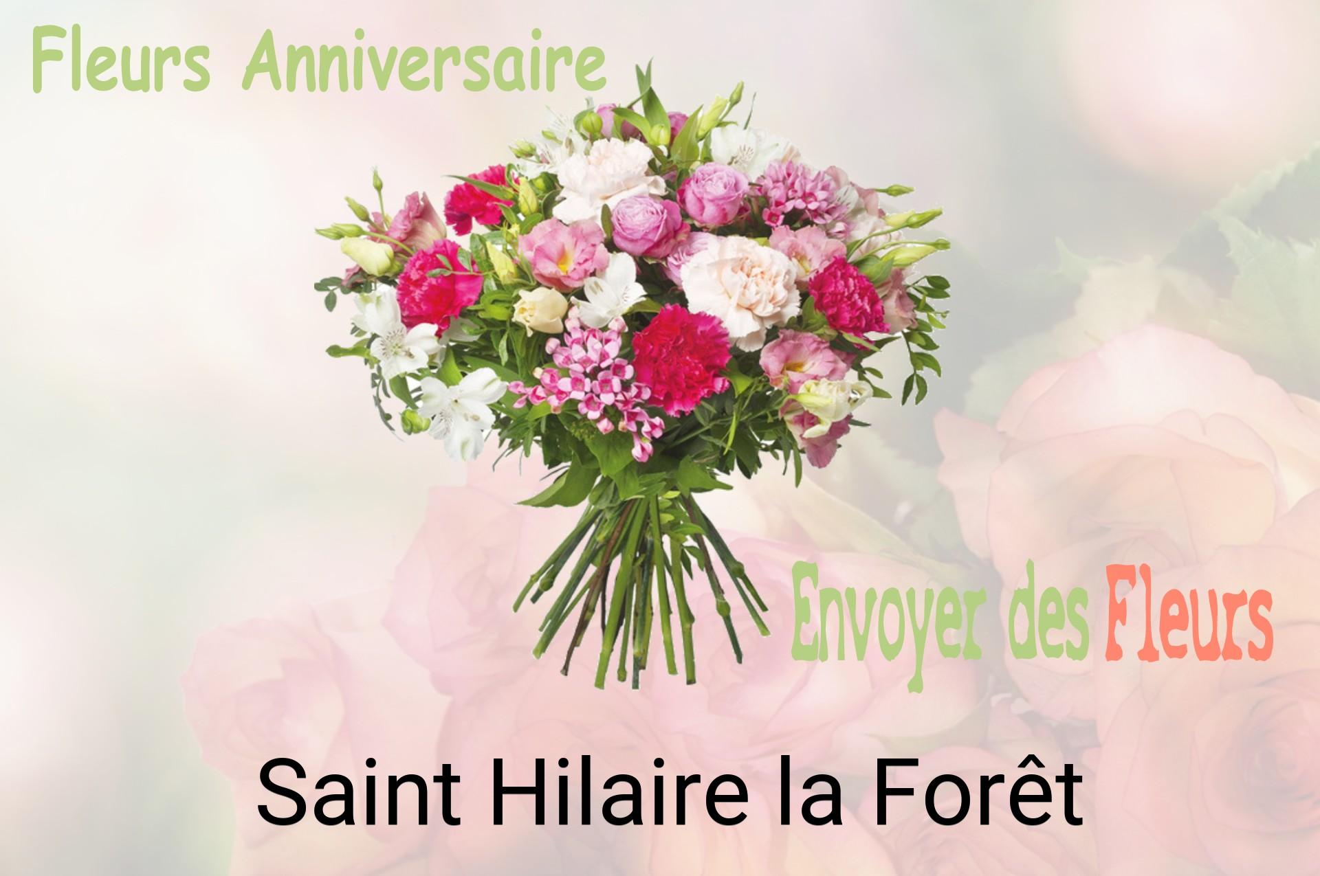 Bouquet de fleurs d’anniversaire livré à Saint-Hilaire-la-Forêt