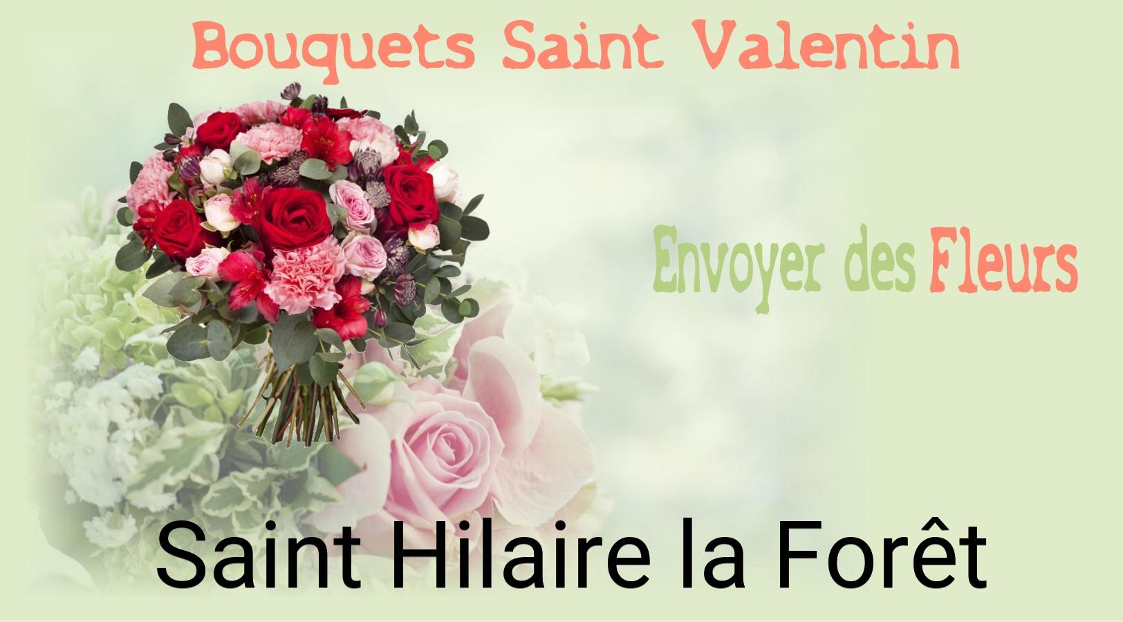 Roses de Saint-Valentin livrées à Saint-Hilaire-la-Forêt